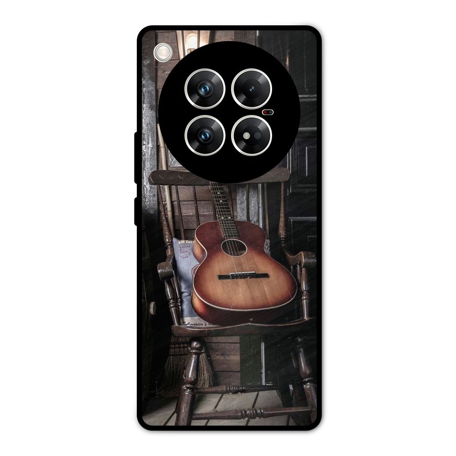 Vintage Chair Guitar Metal Back Case for Infinix Zero 40 5G