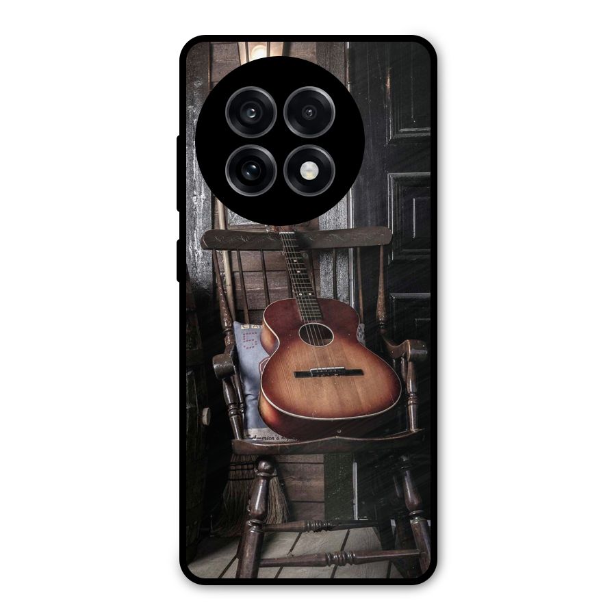 Vintage Chair Guitar Metal Back Case for OnePlus 13R