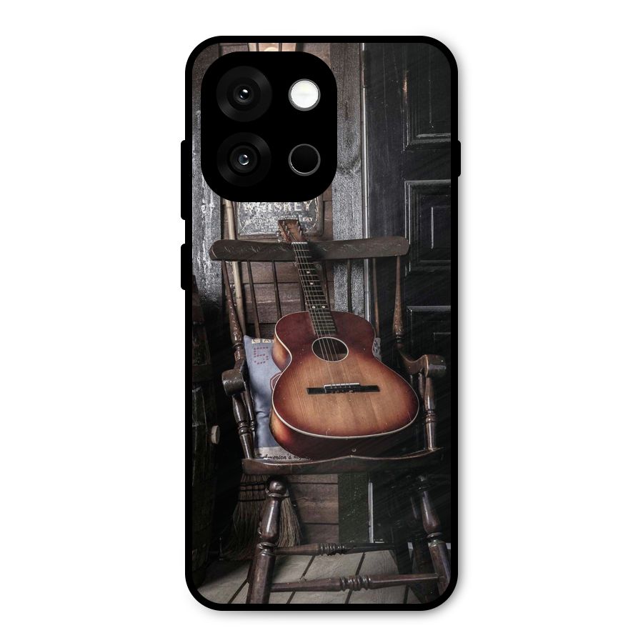 Vintage Chair Guitar Metal Back Case for OnePlus 13s