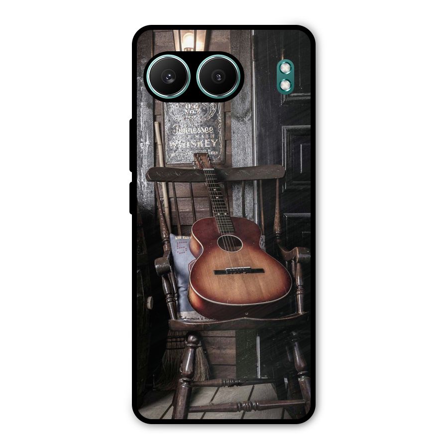 Vintage Chair Guitar Metal Back Case for OnePlus Nord 4