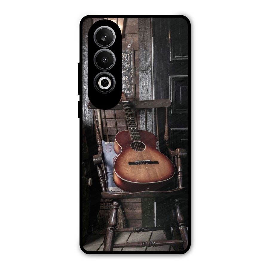 Vintage Chair Guitar Metal Back Case for OnePlus Nord CE4