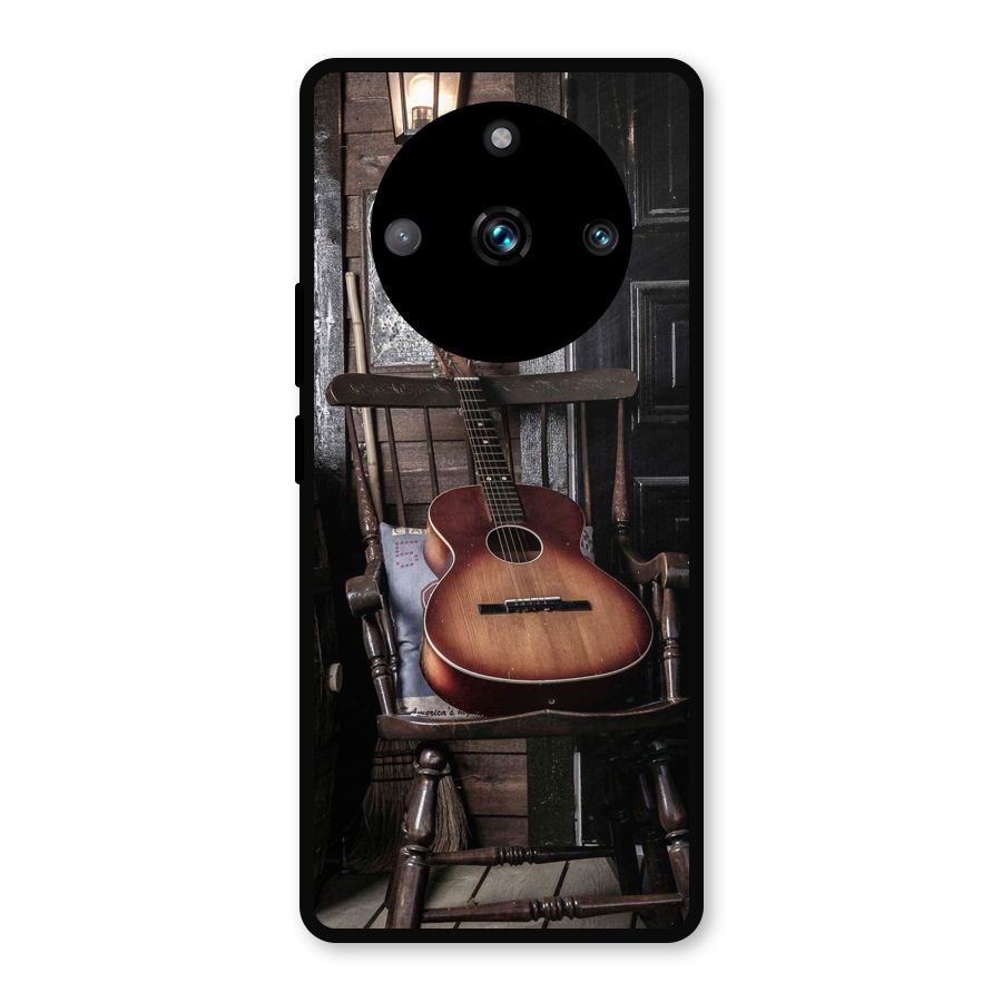 Vintage Chair Guitar Metal Back Case for Realme 11 Pro