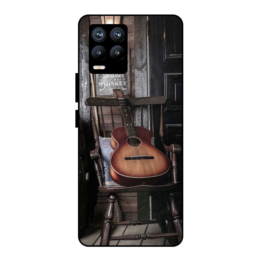 Vintage Chair Guitar Metal Back Case for Realme 8