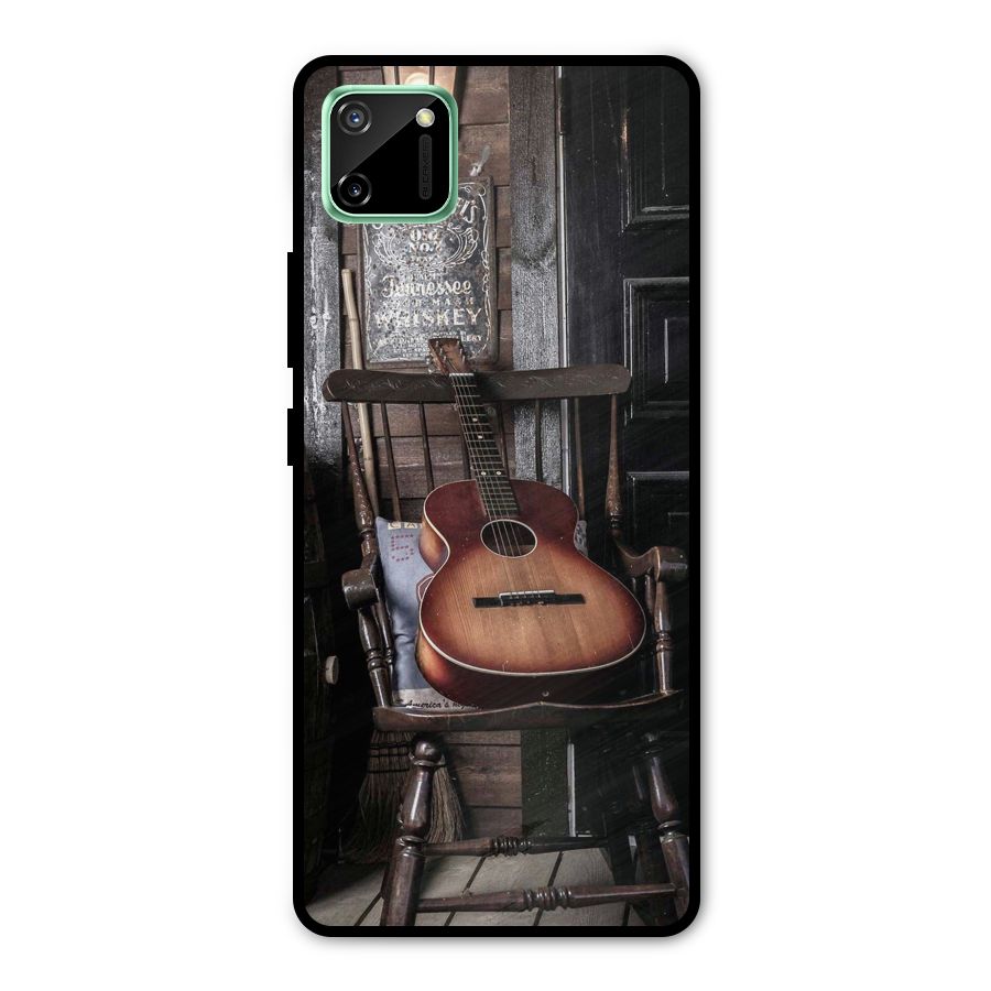 Vintage Chair Guitar Metal Back Case for Realme C11