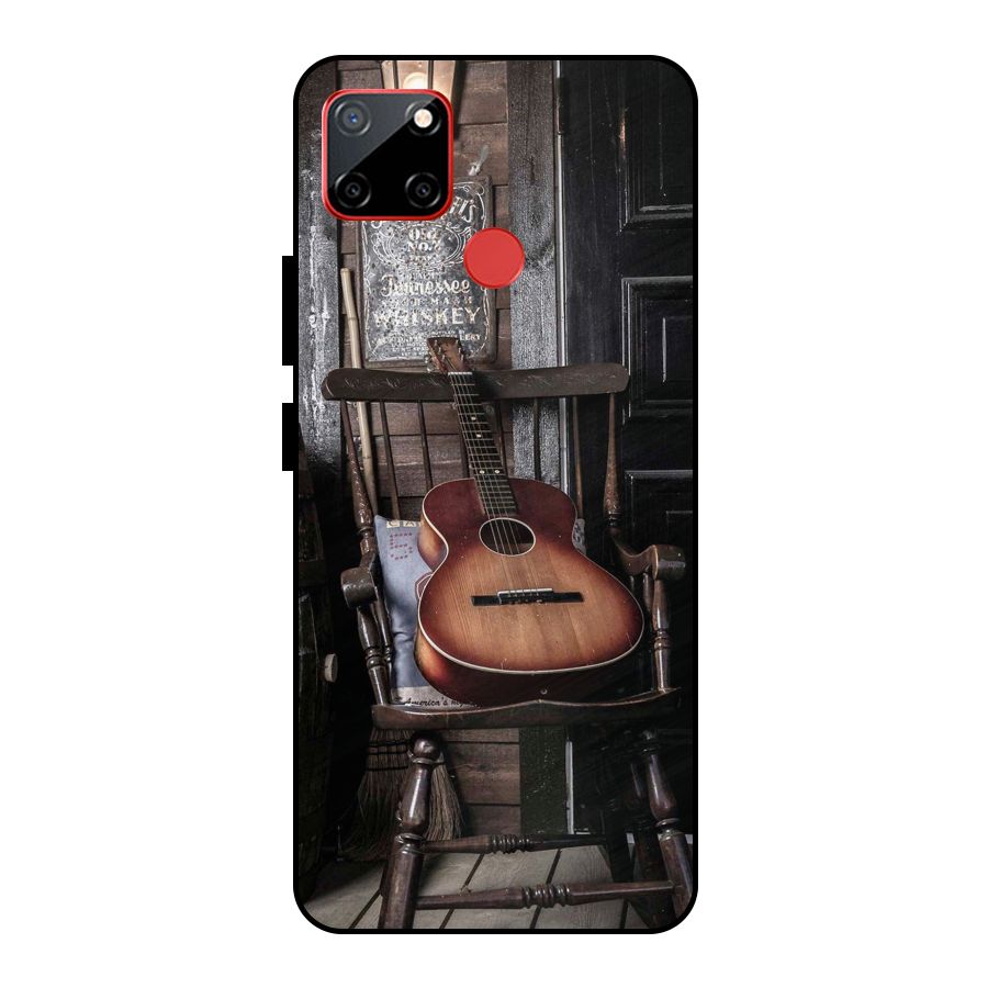 Vintage Chair Guitar Metal Back Case for Realme C12