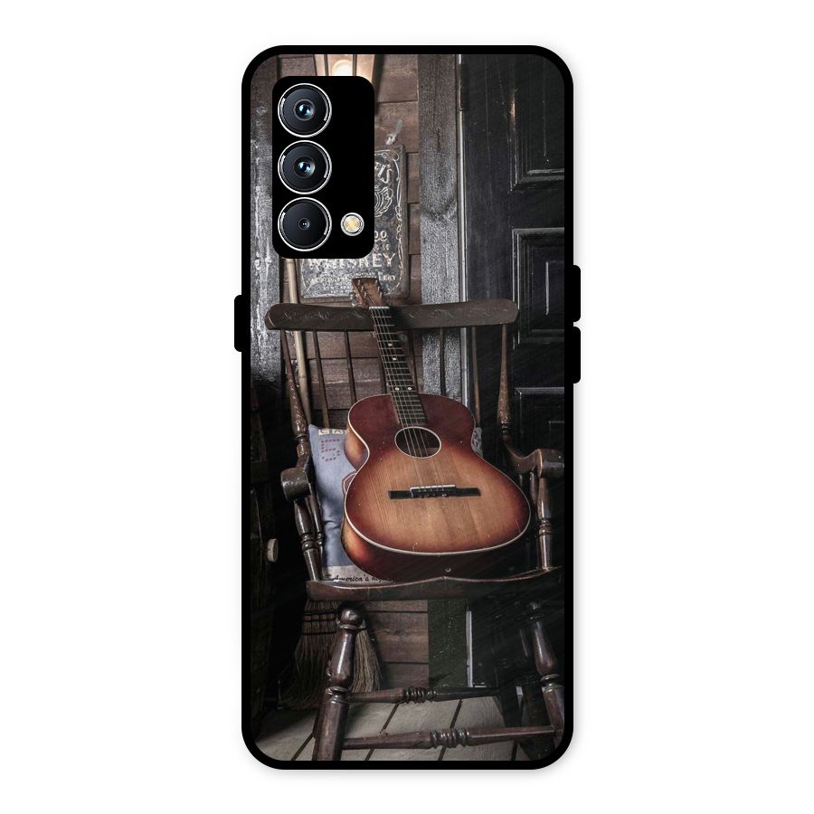 Vintage Chair Guitar Metal Back Case for Realme GT Master Edition