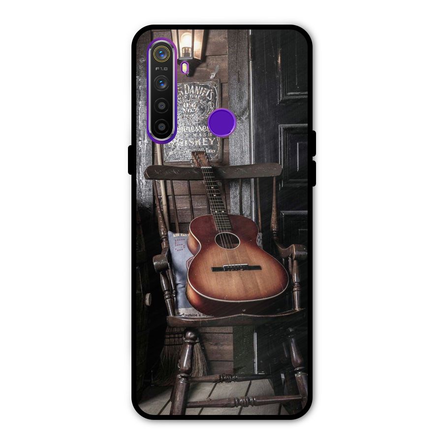 Vintage Chair Guitar Metal Back Case for Realme Narzo 10