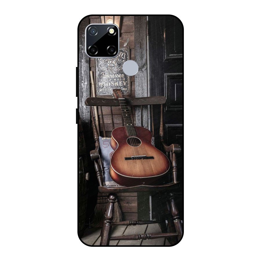 Vintage Chair Guitar Metal Back Case for Realme Narzo 20