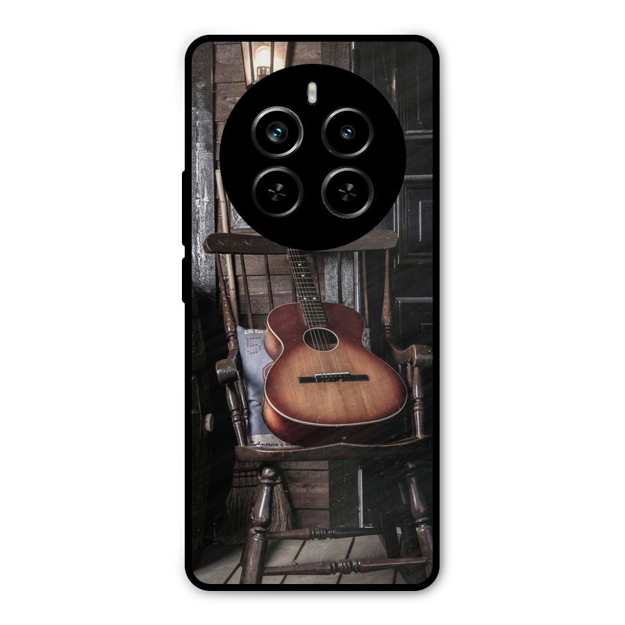 Vintage Chair Guitar Metal Back Case for Realme P1 Pro