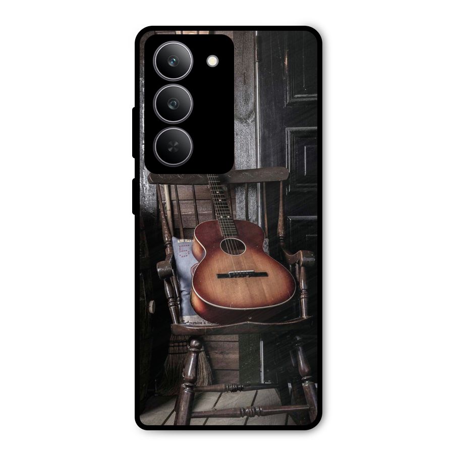 Vintage Chair Guitar Metal Back Case for Realme P3x