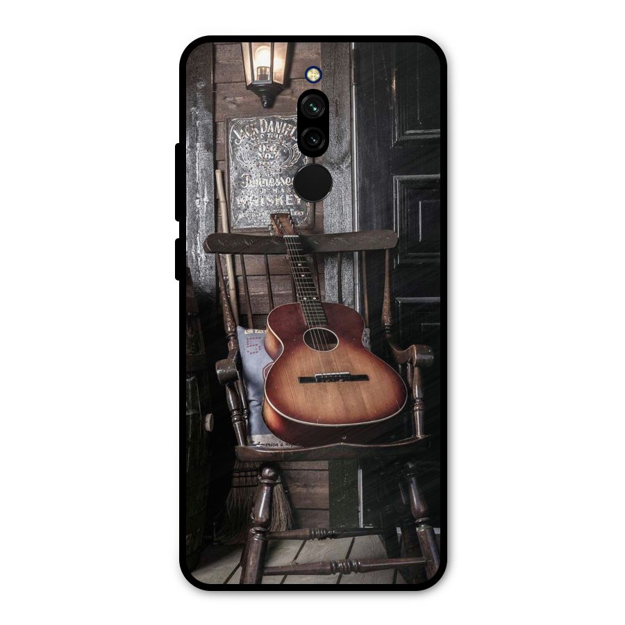 Vintage Chair Guitar Metal Back Case for Redmi 8