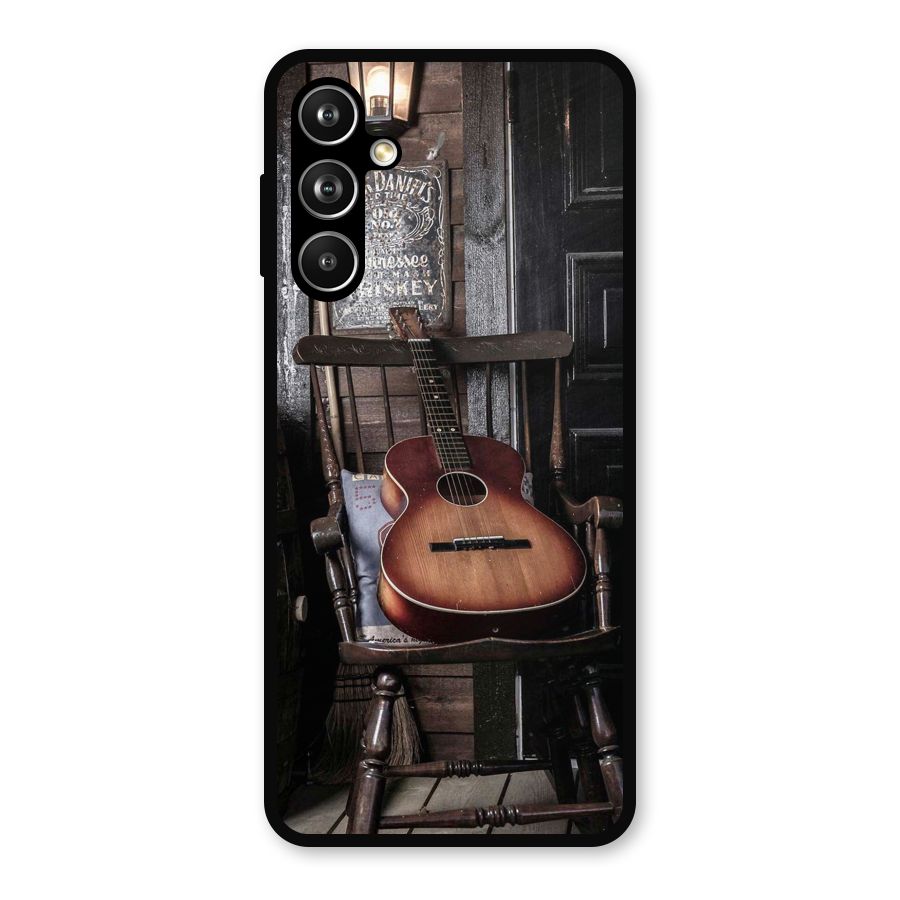 Vintage Chair Guitar Metal Back Case for Samsung Galaxy M54