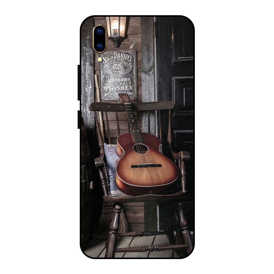 Vintage Chair Guitar Metal Back Case for Vivo V11 Pro