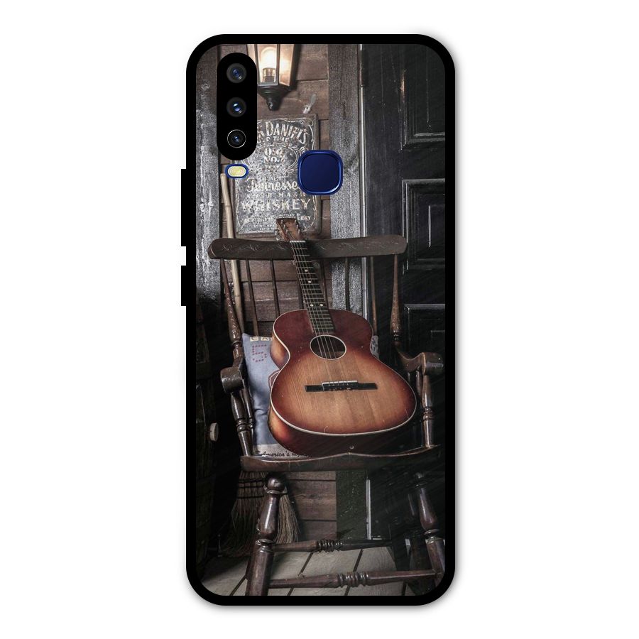 Vintage Chair Guitar Metal Back Case for Vivo V17