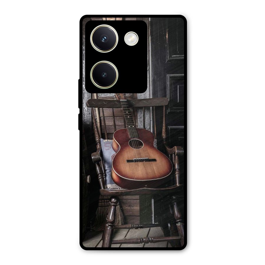 Vintage Chair Guitar Metal Back Case for Vivo Y200 Pro