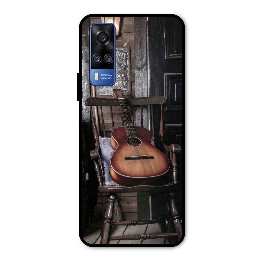 Vintage Chair Guitar Metal Back Case for Vivo Y51A