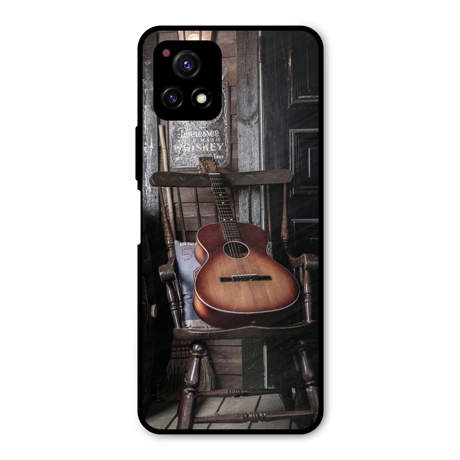 Vintage Chair Guitar Metal Back Case for Vivo Y72 5G