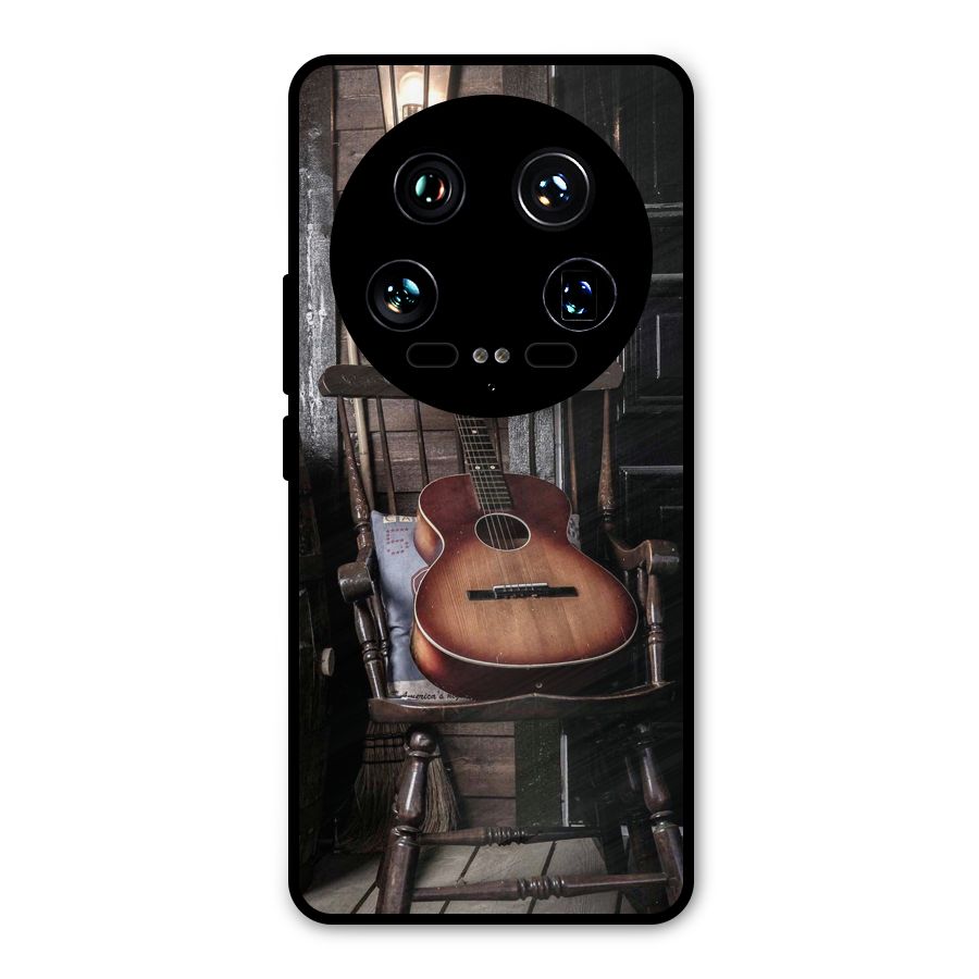 Vintage Chair Guitar Metal Back Case for Xiaomi 14 Ultra