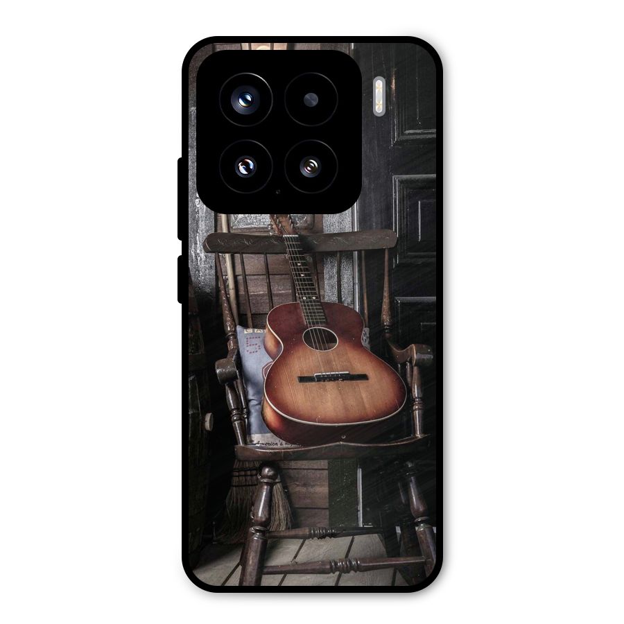 Vintage Chair Guitar Metal Back Case for Xiaomi 15