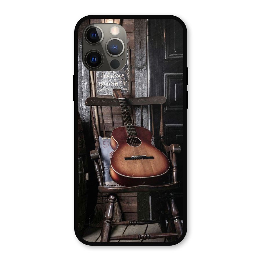 Vintage Chair Guitar Metal Back Case for iPhone 12 Pro
