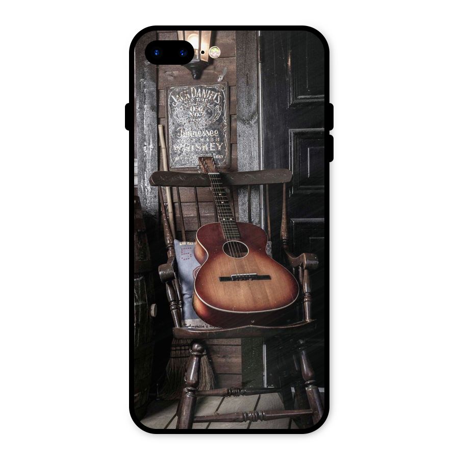 Vintage Chair Guitar Metal Back Case for iPhone 7 Plus