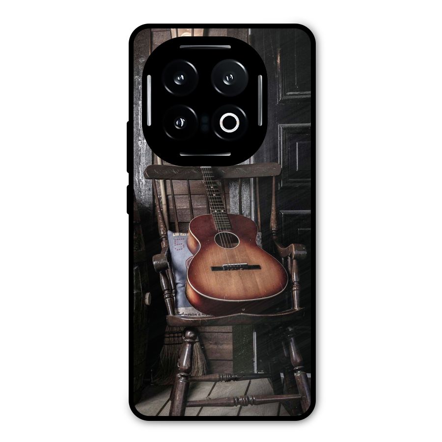Vintage Chair Guitar Metal Back Case for iQOO 13