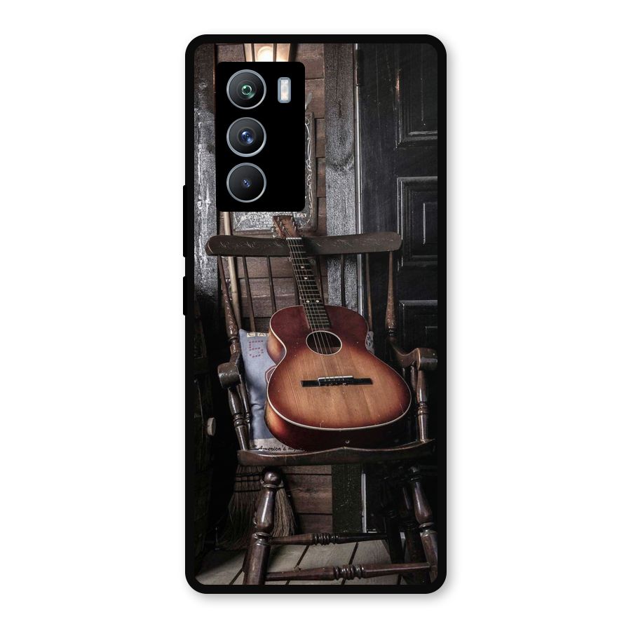 Vintage Chair Guitar Metal Back Case for iQOO 9 SE