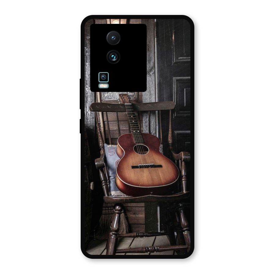 Vintage Chair Guitar Metal Back Case for iQOO Neo 7