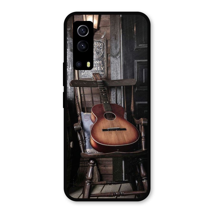 Vintage Chair Guitar Metal Back Case for iQOO Z3