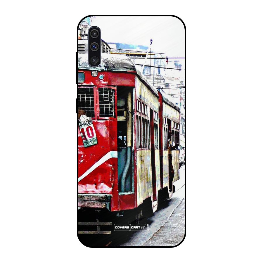 Vintage Citystyle Metal Back Case for Galaxy A50