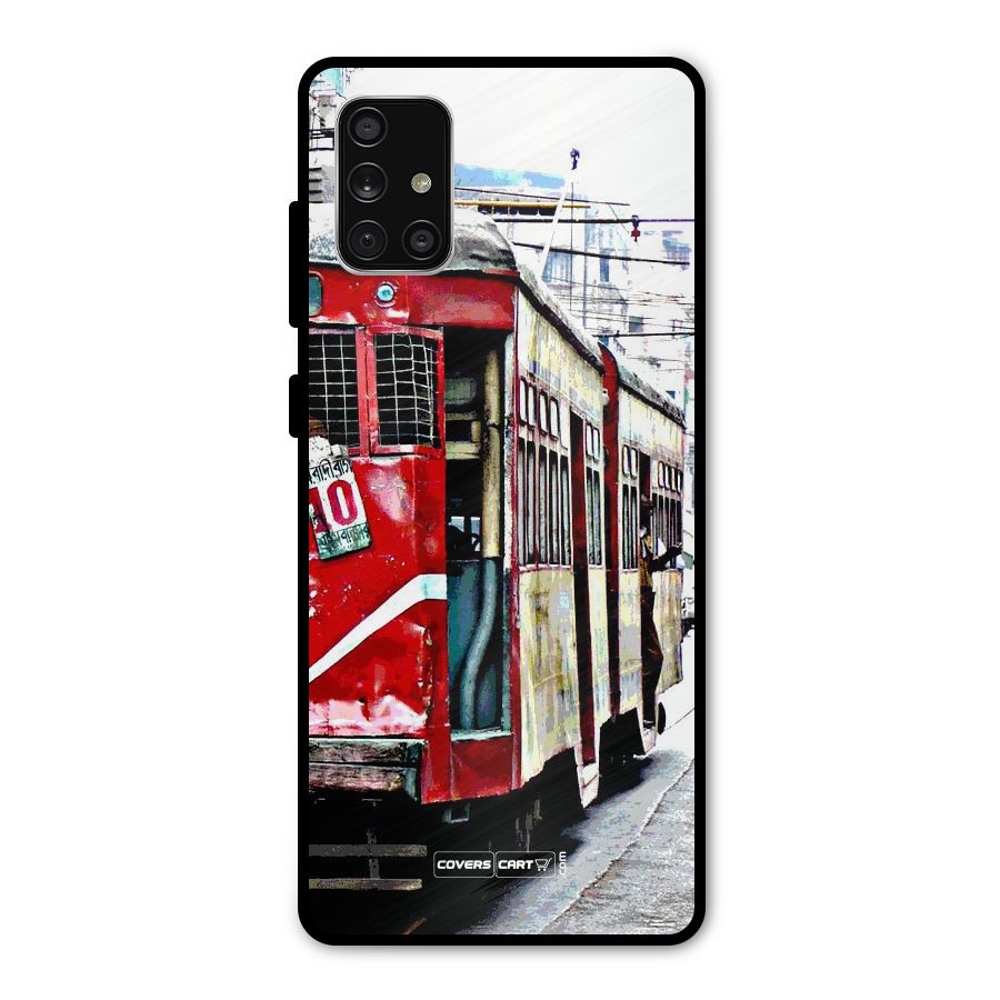 Vintage Citystyle Metal Back Case for Galaxy A71