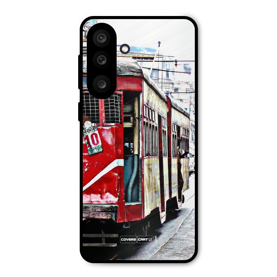 Vintage Citystyle Metal Back Case for Galaxy F56