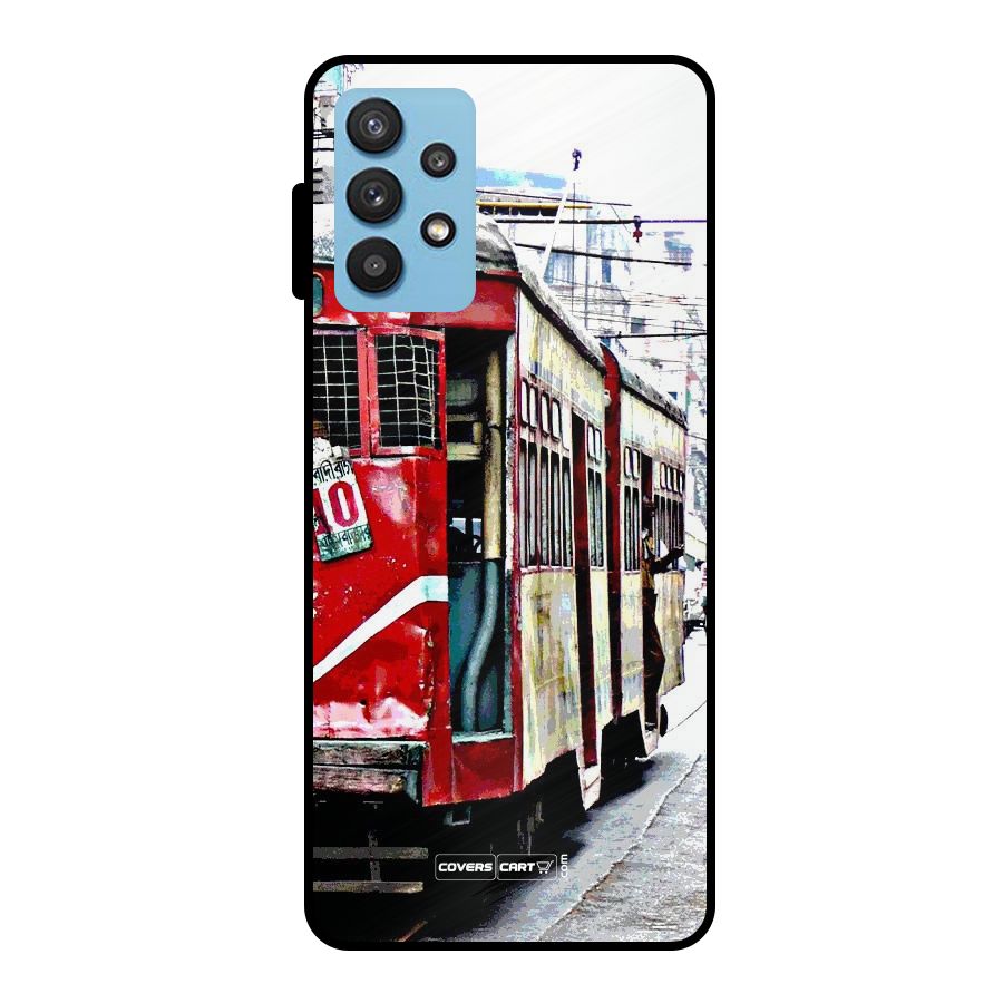 Vintage Citystyle Metal Back Case for Galaxy M32 5G