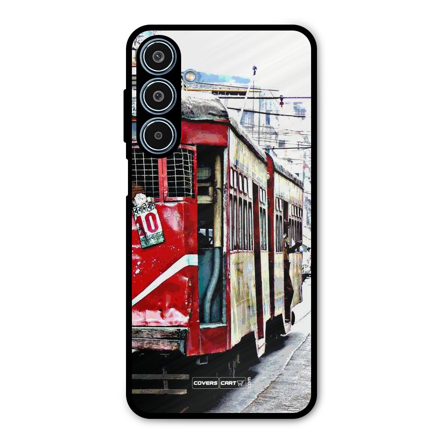 Vintage Citystyle Metal Back Case for Galaxy M35