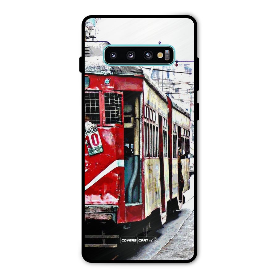 Vintage Citystyle Metal Back Case for Galaxy S10 Plus