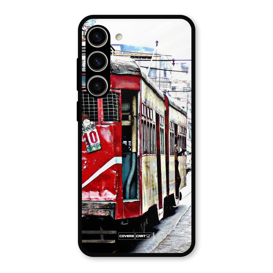 Vintage Citystyle Metal Back Case for Galaxy S23 Plus