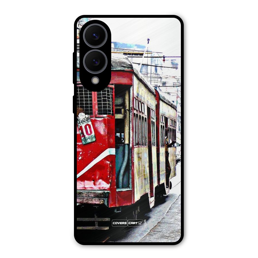 Vintage Citystyle Metal Back Case for Galaxy S25 Edge