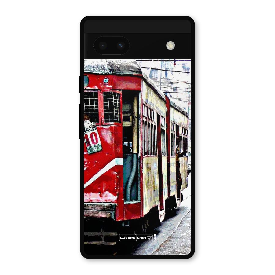 Vintage Citystyle Metal Back Case for Google Pixel 6a