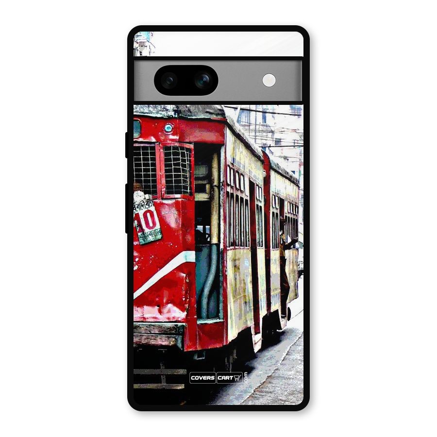 Vintage Citystyle Metal Back Case for Google Pixel 7a