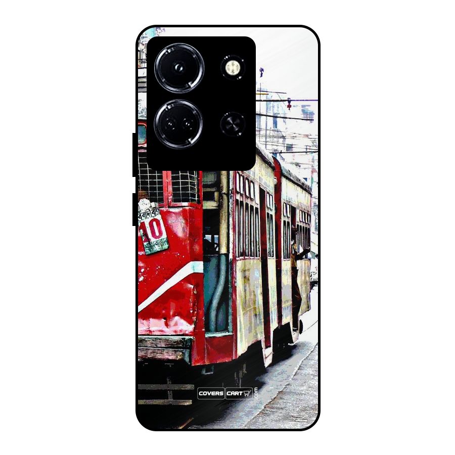 Vintage Citystyle Metal Back Case for Infinix Note 30 5G