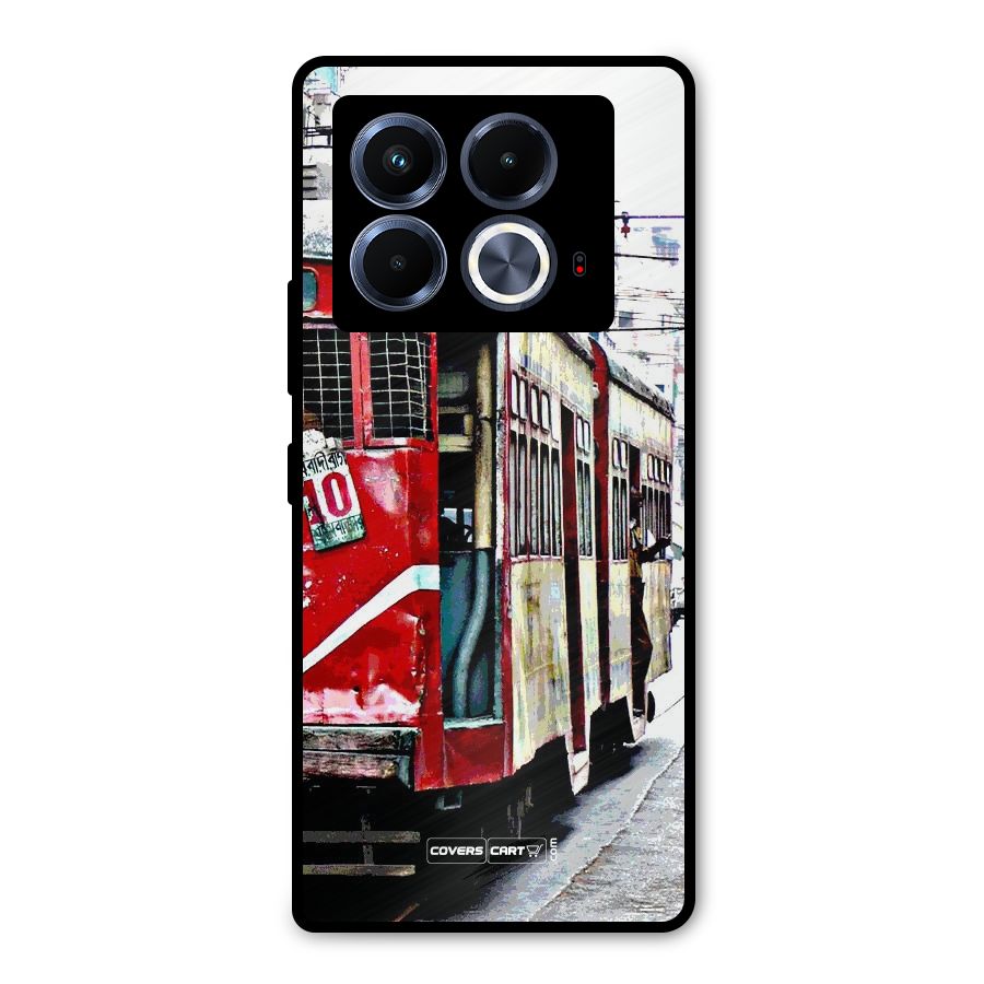 Vintage Citystyle Metal Back Case for Infinix Note 40 5G