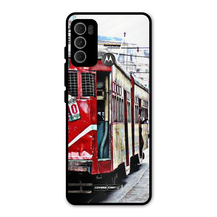 Vintage Citystyle Metal Back Case for Moto G60