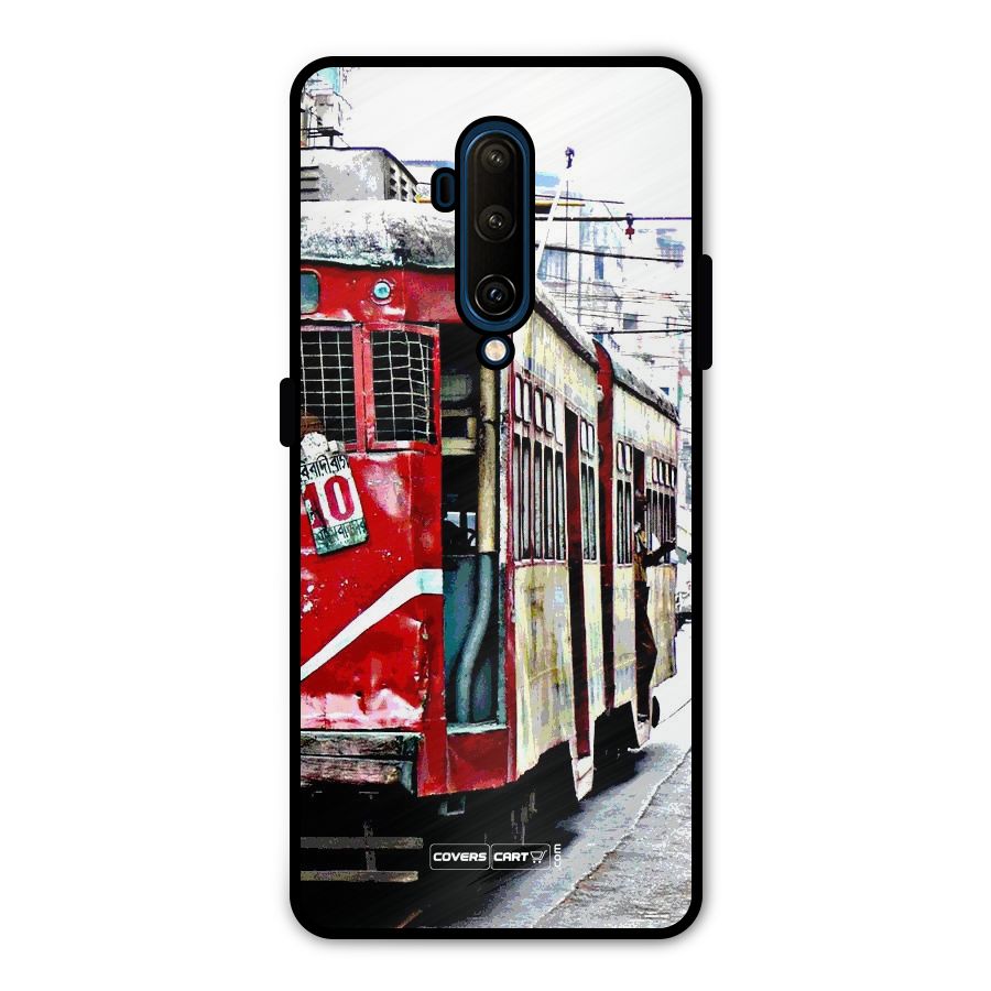 Vintage Citystyle Metal Back Case for OnePlus 7T Pro