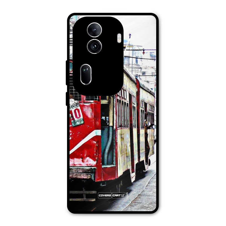 Vintage Citystyle Metal Back Case for Oppo Reno11 Pro 5G