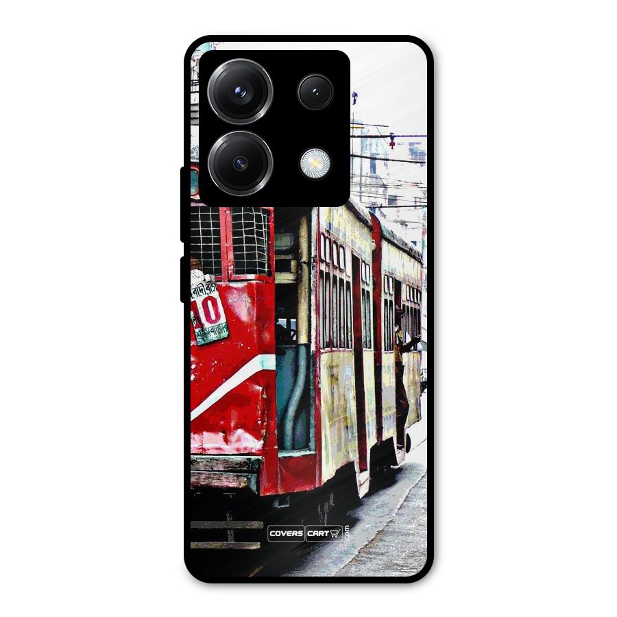 Vintage Citystyle Metal Back Case for Poco X6