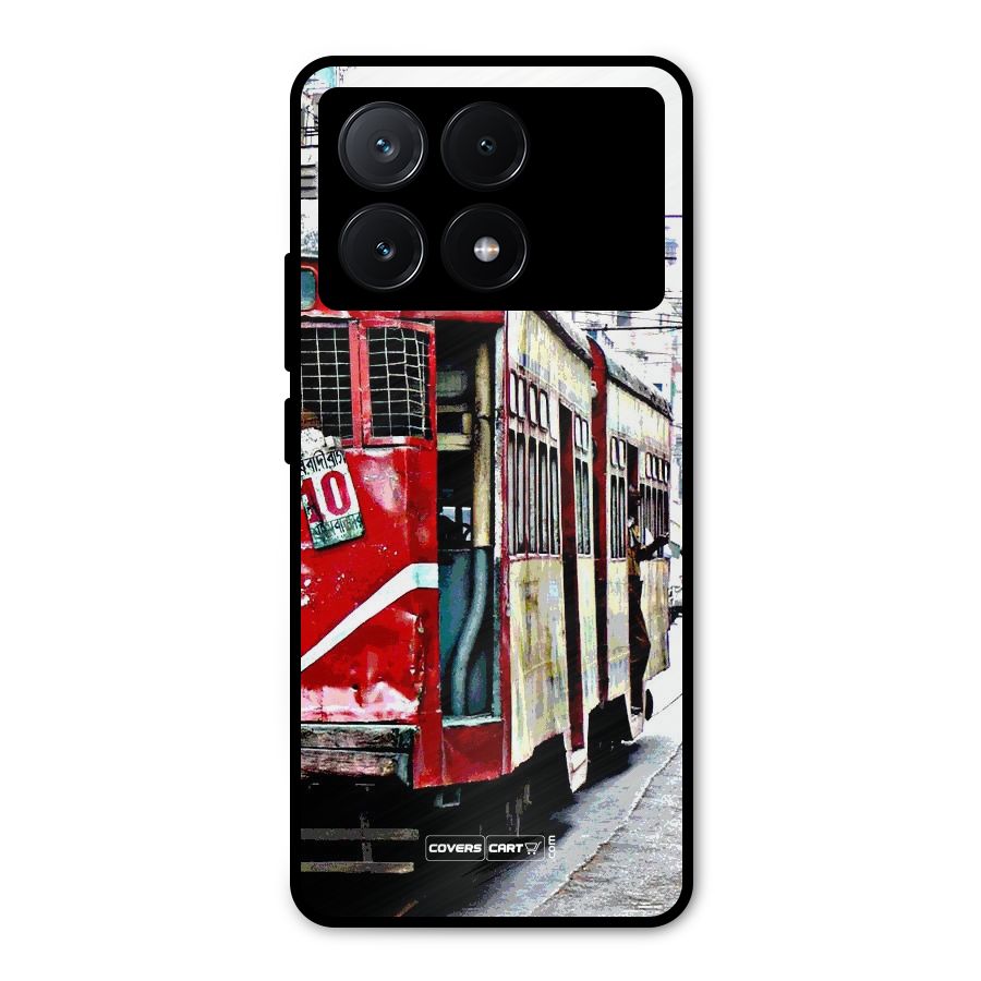 Vintage Citystyle Metal Back Case for Poco X6 Pro