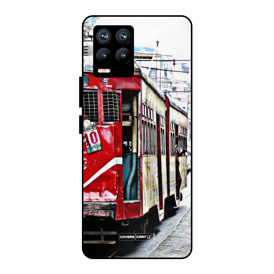 Vintage Citystyle Metal Back Case for Realme 8 Pro