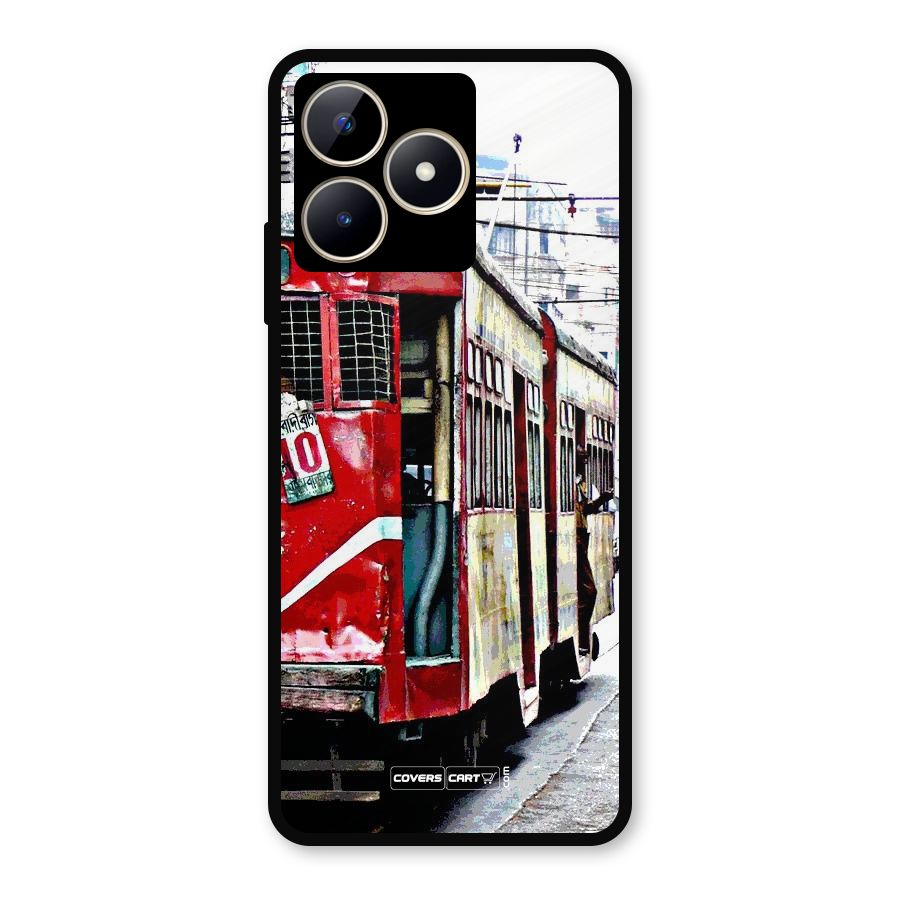 Vintage Citystyle Metal Back Case for Realme Narzo N53