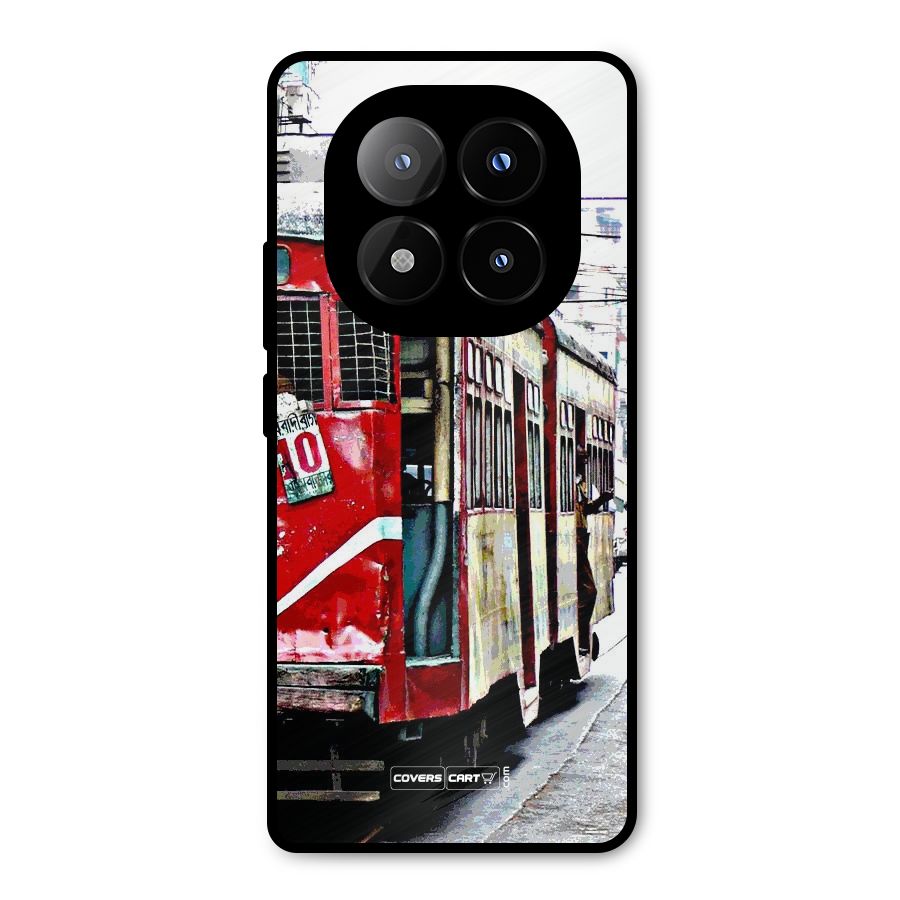 Vintage Citystyle Metal Back Case for Redmi Note 14 Pro Plus 5G