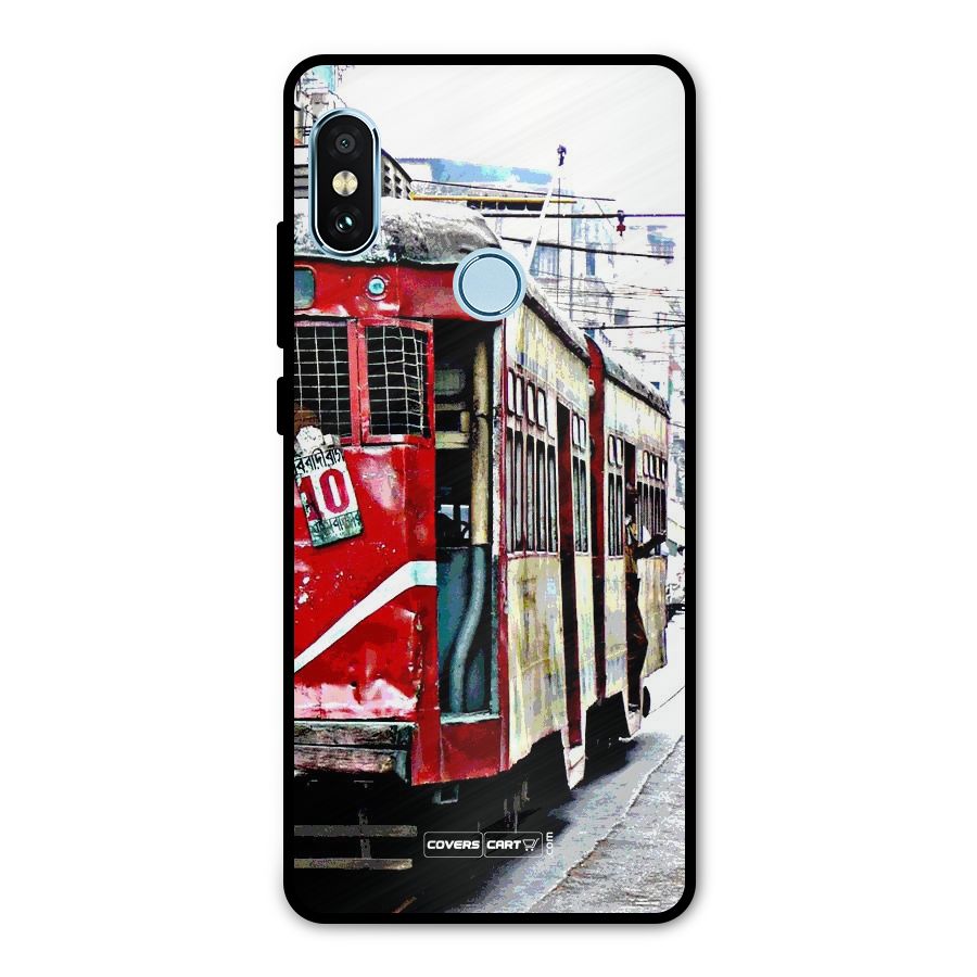 Vintage Citystyle Metal Back Case for Redmi Note 5 Pro